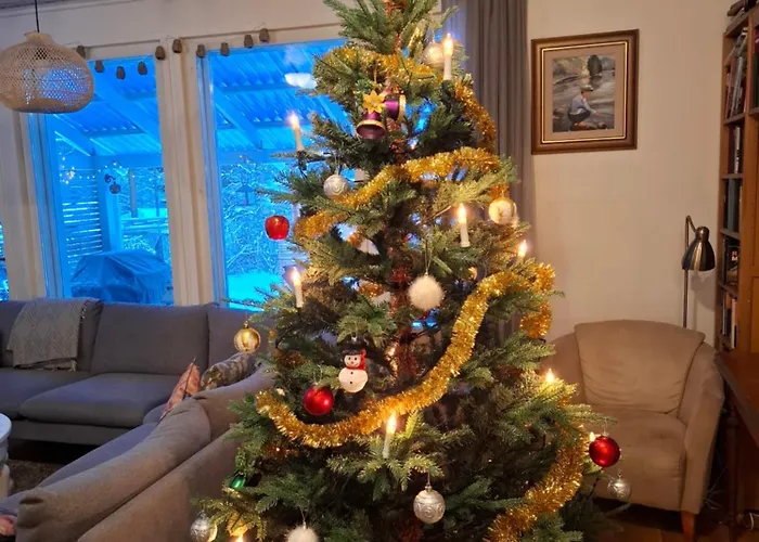 Northern Lights For Families - Close To The Arctic Circle Villa *